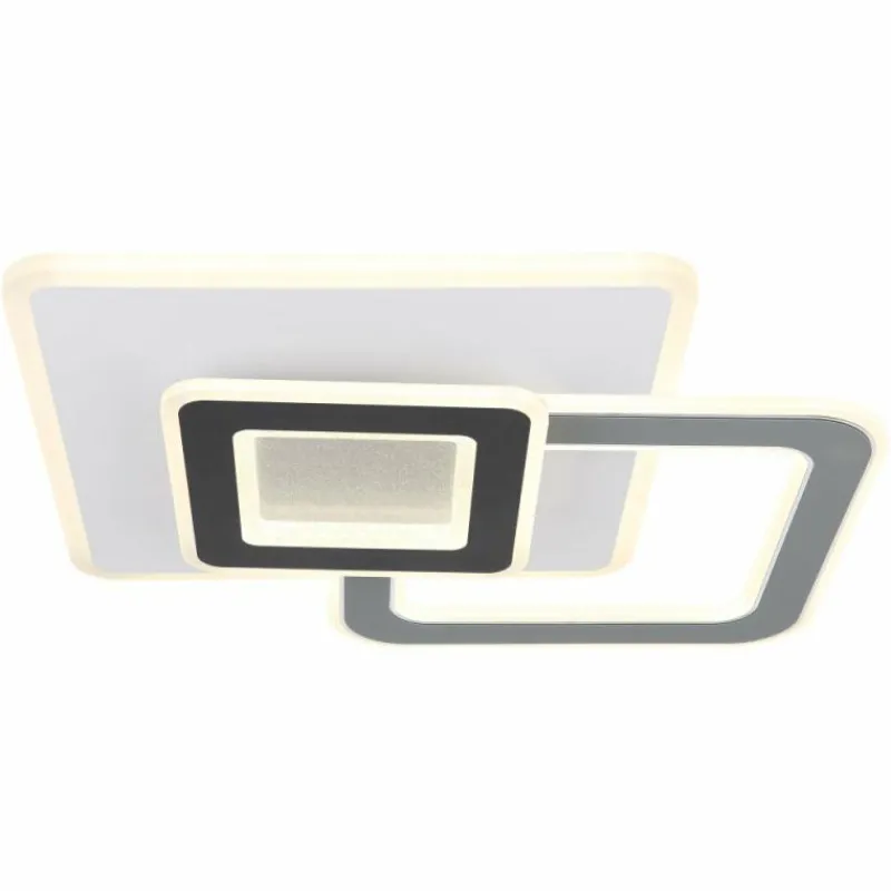 Luminaires Globo Lighting Plafonnier Globo BRIENNA LED Blanc, 1 lumière, Télécommandes