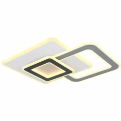 Luminaires Globo Lighting Plafonnier Globo BRIENNA LED Blanc, 1 lumière, Télécommandes