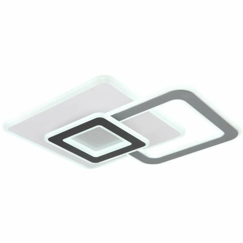 Luminaires Globo Lighting Plafonnier Globo BRIENNA LED Blanc, 1 lumière, Télécommandes