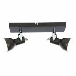 Luminaires Globo Lighting Plafonnier Globo Brun, 2 lumières* Spots Et Projecteurs