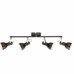 Luminaires Globo Lighting Plafonnier Globo Brun, 4 lumières* Spots Et Projecteurs