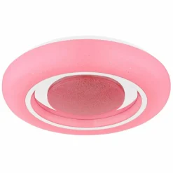 Luminaires Globo Lighting Plafonnier Globo BURRO LED Blanc, 1 lumière, Télécommandes, Changeur de couleurs* Éclairage Led