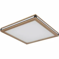 Lampes En Bois-Luminaires Globo Lighting Plafonnier Globo CARLA LED Noir, Blanc, 2 lumières