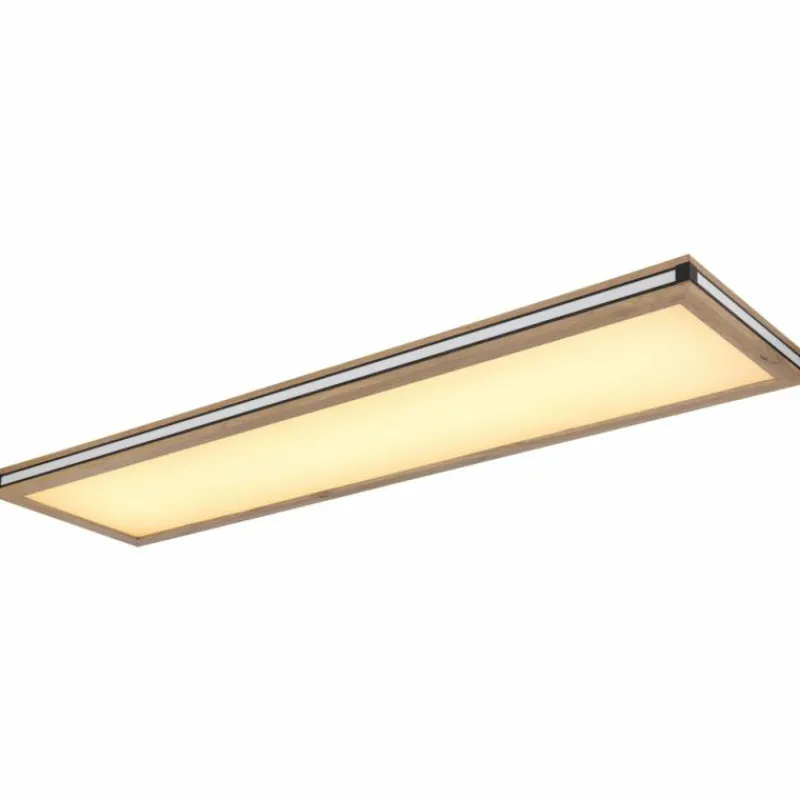 Lampes En Bois-Luminaires Globo Lighting Plafonnier Globo CARLA LED Noir, Blanc, 2 lumières