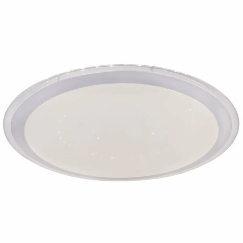 Luminaires Globo Lighting Plafonnier Globo CARRY LED Blanc, 1 lumière, Télécommandes, Changeur de couleurs