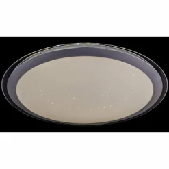 Luminaires Globo Lighting Plafonnier Globo CARRY LED Blanc, 1 lumière, Télécommandes, Changeur de couleurs