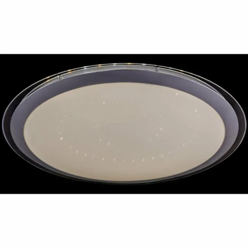 Luminaires Globo Lighting Plafonnier Globo CARRY LED Blanc, 1 lumière, Télécommandes, Changeur de couleurs