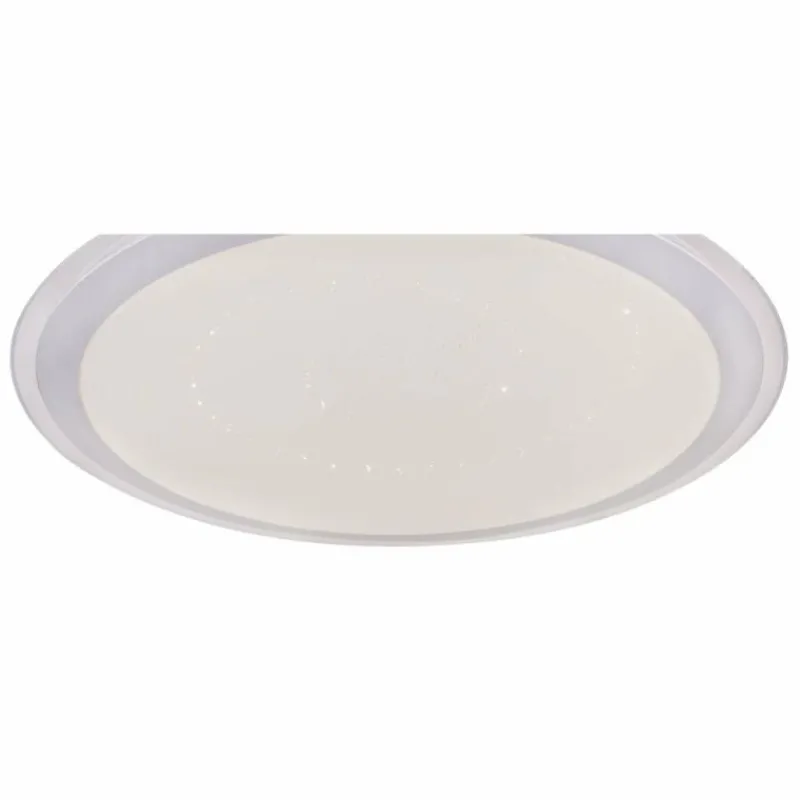 Luminaires Globo Lighting Plafonnier Globo CARRY LED Blanc, 1 lumière, Télécommandes, Changeur de couleurs