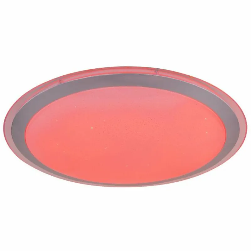 Luminaires Globo Lighting Plafonnier Globo CARRY LED Blanc, 1 lumière, Télécommandes, Changeur de couleurs