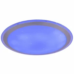 Luminaires Globo Lighting Plafonnier Globo CARRY LED Blanc, 1 lumière, Télécommandes, Changeur de couleurs