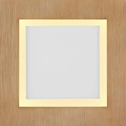 Lampes En Bois-Luminaires Globo Lighting Plafonnier Globo CLAY LED Blanc, 1 lumière