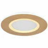 Lampes En Bois-Luminaires Globo Lighting Plafonnier Globo CLAY LED Blanc, 1 lumière