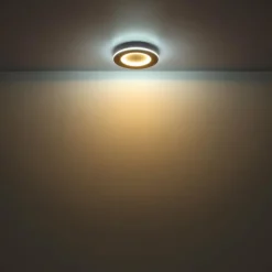 Lampes En Bois-Luminaires Globo Lighting Plafonnier Globo CLAY LED Blanc, 1 lumière