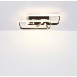 Lampes Dorées-Luminaires Globo Lighting Plafonnier Globo COCO LED Noir, 1 lumière, Télécommandes