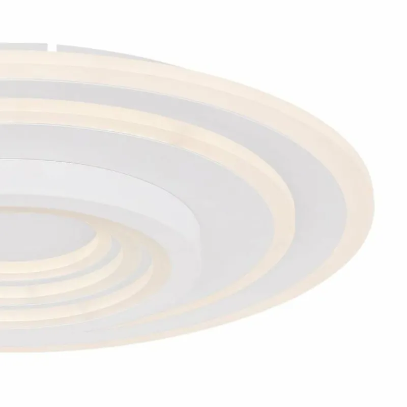 Luminaires Globo Lighting Plafonnier Globo COLADRA LED Blanc, 1 lumière, Télécommandes* Éclairage Led