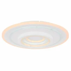 Luminaires Globo Lighting Plafonnier Globo COLADRA LED Blanc, 1 lumière, Télécommandes* Éclairage Led