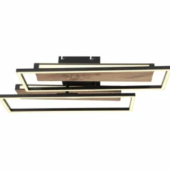 Luminaires Globo Lighting Plafonnier Globo COLLI LED Noir, 1 lumière* Éclairage Led