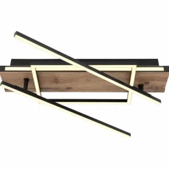 Luminaires Globo Lighting Plafonnier Globo COLLI LED Noir, 1 lumière* Éclairage Led