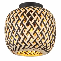 Luminaires Globo Lighting Plafonnier Globo COLLY Noir, 1 lumière* Plafonniers