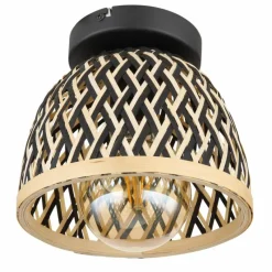 Luminaires Globo Lighting Plafonnier Globo COLLY Noir, 1 lumière* Plafonniers