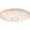 Luminaires Globo Lighting Plafonnier Globo CONNOR LED Blanc, 1 lumière, Télécommandes, Changeur de couleurs