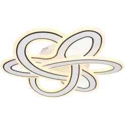 Luminaires Globo Lighting Plafonnier Globo CORREY LED Blanc, 1 lumière* Éclairage Led