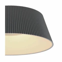 Luminaires Globo Lighting Plafonnier Globo CROTONE Anthracite, 1 lumière, Télécommandes