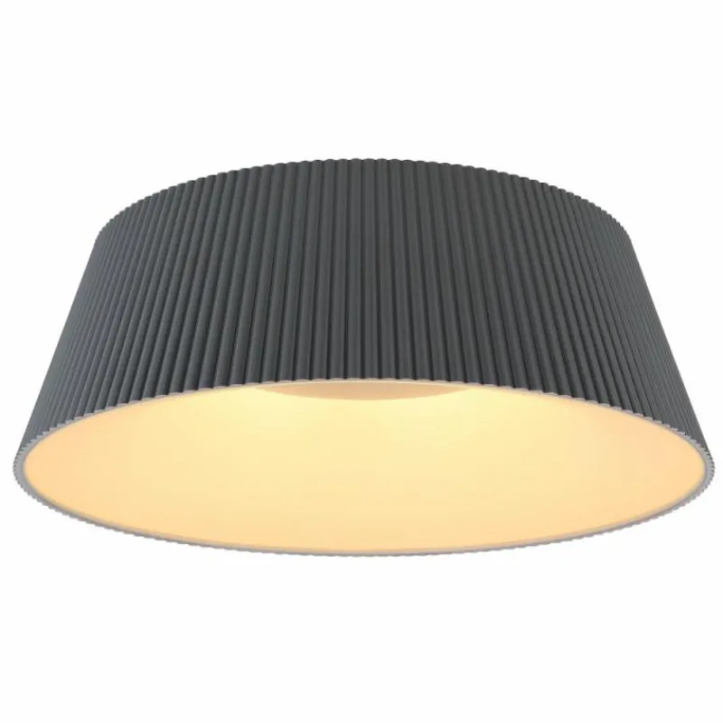 Luminaires Globo Lighting Plafonnier Globo CROTONE Anthracite, 1 lumière, Télécommandes