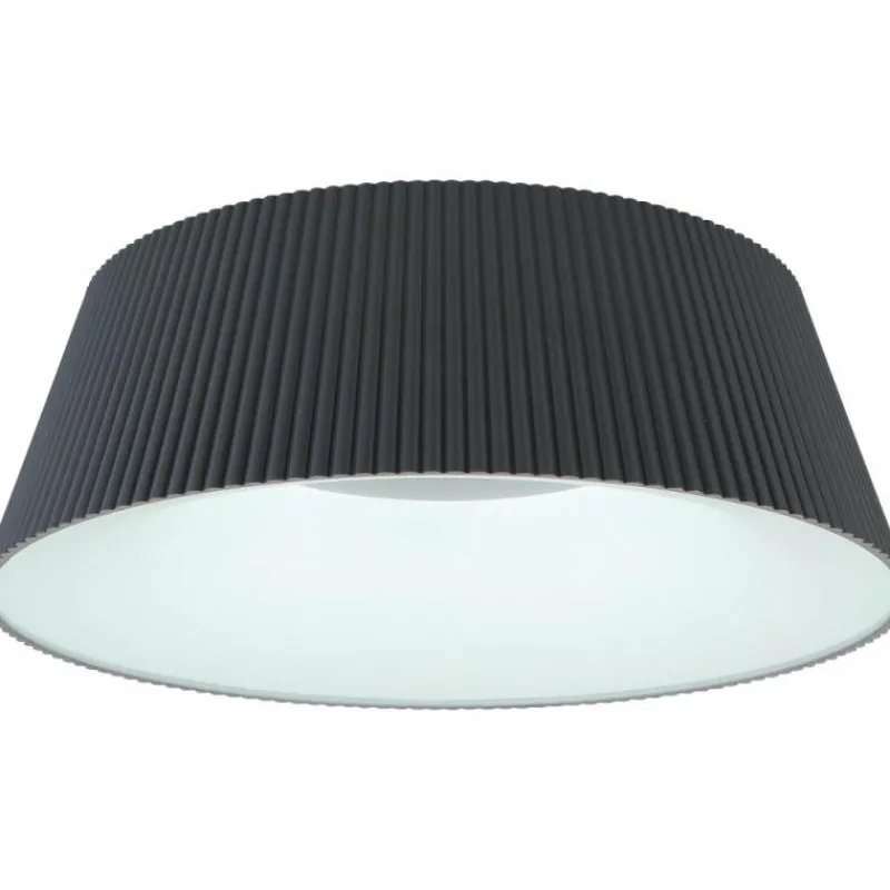 Luminaires Globo Lighting Plafonnier Globo CROTONE Anthracite, 1 lumière, Télécommandes