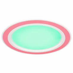 Luminaires Globo Lighting Plafonnier Globo DAHLA LED Blanc, 1 lumière, Changeur de couleurs