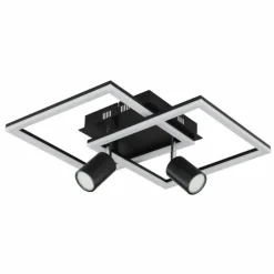 Luminaires Globo Lighting Plafonnier Globo DANNY LED Noir, Blanc, 3 lumières* Éclairage Led