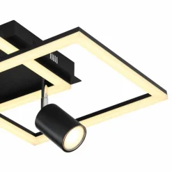 Luminaires Globo Lighting Plafonnier Globo DANNY LED Noir, Blanc, 3 lumières* Éclairage Led