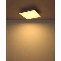 Luminaires Globo Lighting Plafonnier Globo DORO LED Gris, Blanc, 1 lumière* Éclairage Led