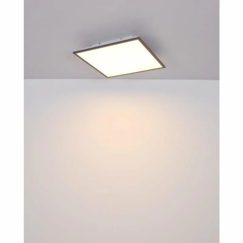 Luminaires Globo Lighting Plafonnier Globo DORO LED Gris, Blanc, 1 lumière* Éclairage Led