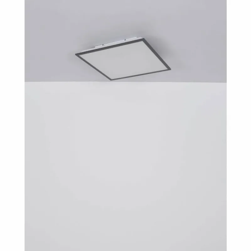 Luminaires Globo Lighting Plafonnier Globo DORO LED Gris, Blanc, 1 lumière* Éclairage Led