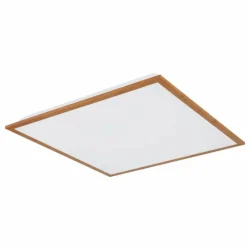 Lampes En Bois-Luminaires Globo Lighting Plafonnier Globo DORO LED Bois clair, 1 lumière