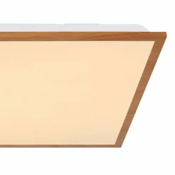 Lampes En Bois-Luminaires Globo Lighting Plafonnier Globo DORO LED Bois clair, 1 lumière