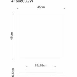 Lampes En Bois-Luminaires Globo Lighting Plafonnier Globo DORO LED Bois clair, 1 lumière