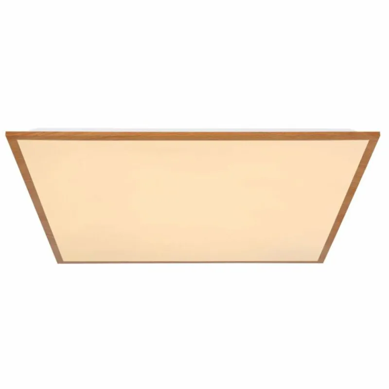 Lampes En Bois-Luminaires Globo Lighting Plafonnier Globo DORO LED Bois clair, 1 lumière