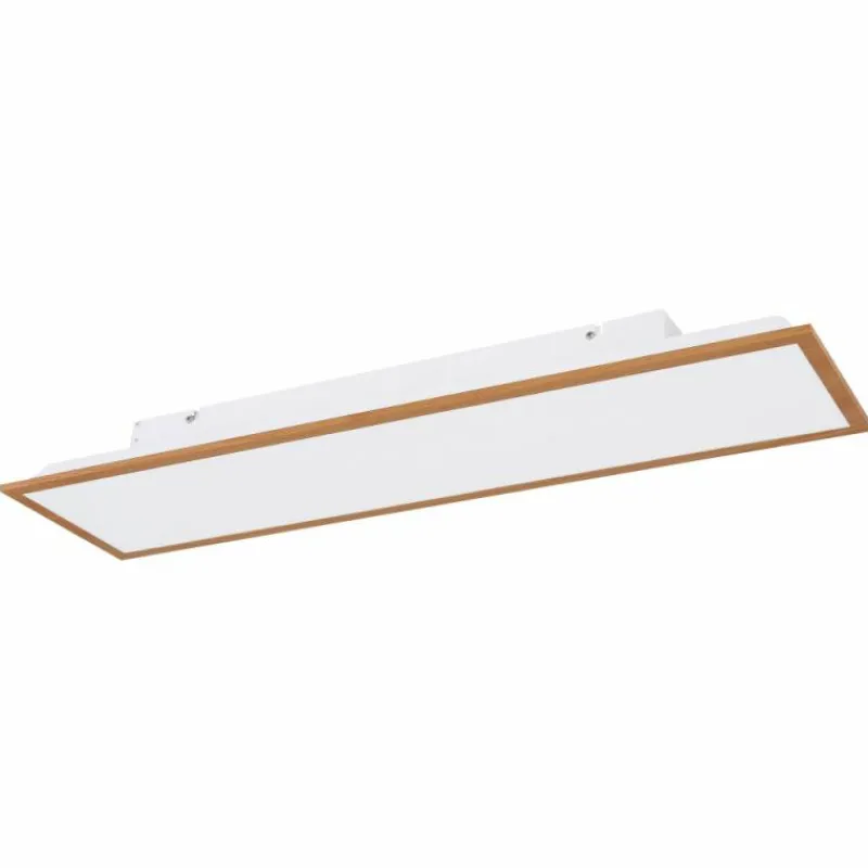 Lampes En Bois-Luminaires Globo Lighting Plafonnier Globo DORO LED Bois clair, 1 lumière