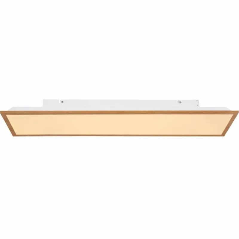 Lampes En Bois-Luminaires Globo Lighting Plafonnier Globo DORO LED Bois clair, 1 lumière