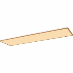 Lampes En Bois-Luminaires Globo Lighting Plafonnier Globo DORO LED Bois clair, 1 lumière