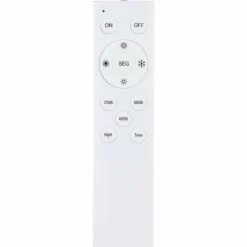 Lampes En Bois-Luminaires Globo Lighting Plafonnier Globo DORO LED Couleur bois, Blanc, 1 lumière, Télécommandes