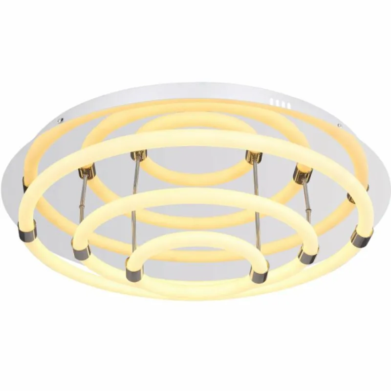 Luminaires Globo Lighting Plafonnier Globo EPI LED Blanc, 1 lumière* Éclairage Led