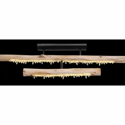 Luminaires Globo Lighting Plafonnier Globo FELICITAS LED Noir, 1 lumière