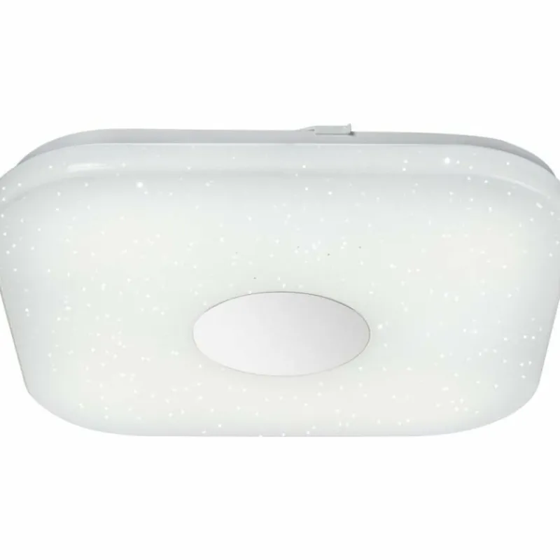 Luminaires Globo Lighting Plafonnier Globo FELION LED Blanc, 1 lumière, Télécommandes