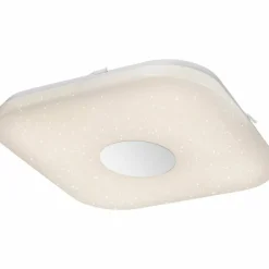 Luminaires Globo Lighting Plafonnier Globo FELION LED Blanc, 1 lumière, Télécommandes