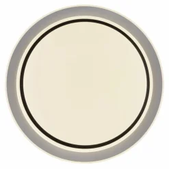 Luminaires Globo Lighting Plafonnier Globo FOPPA LED Blanc, 2 lumières, Télécommandes, Changeur de couleurs