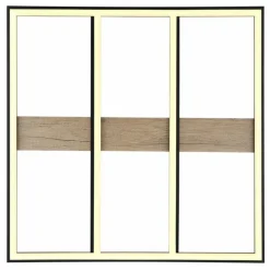 Lampes En Bois-Luminaires Globo Lighting Plafonnier Globo FROOMY LED Couleur bois, Noir, 1 lumière