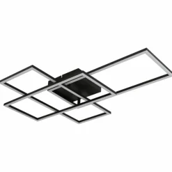 Luminaires Globo Lighting Plafonnier Globo GABRIEL LED Noir, 1 lumière